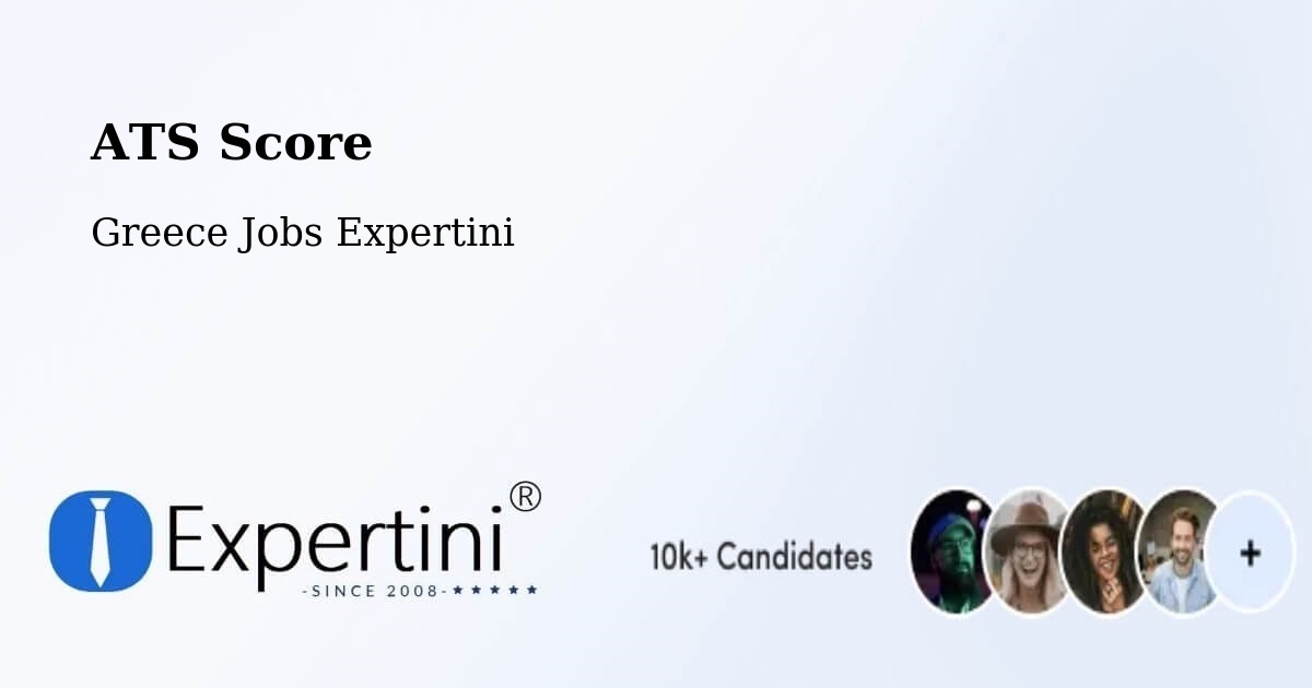 Resume ATS Score & Job Description Match Tool – Itháki - Greece Jobs Expertini