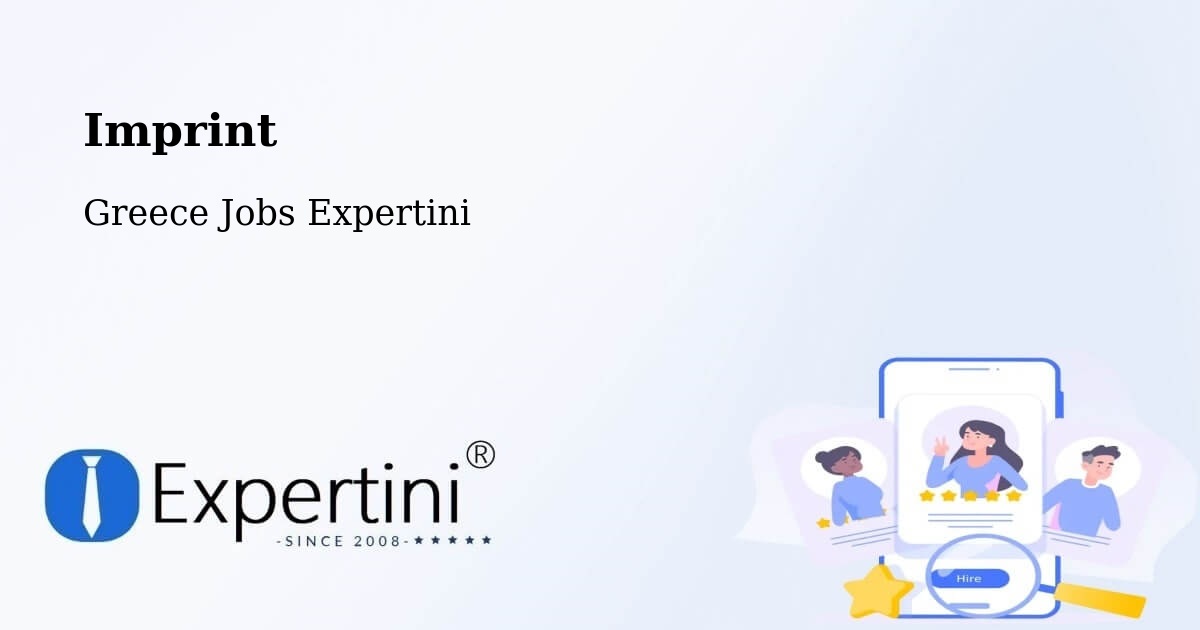 Imprint – Itháki - Greece Jobs Expertini
